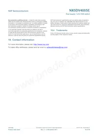 NX5DV4885EHF Datasheet Page 19