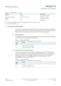 NX5DV713HF Datasheet Pagina 4