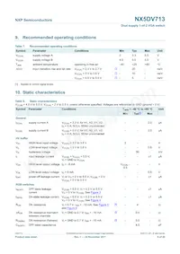 NX5DV713HF Datasheet Page 6