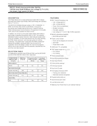 P80C32UFAA Datasheet Page 2