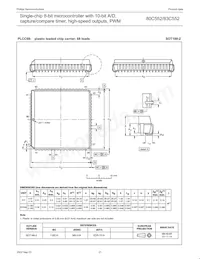 P80C552IBA/08 Datasheet Page 21