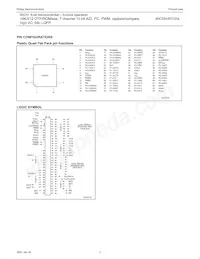 P80C554SFBD Datasheet Page 4