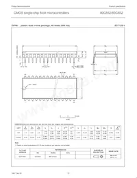 P80C652EBA/04 Datasheet Page 19