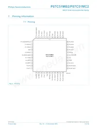 P87C51MB2BA/02 Datasheet Page 6