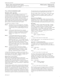 P87C51X2FA Datenblatt Seite 23