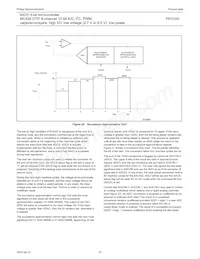 P87C552SBAA Datasheet Pagina 23