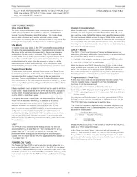 P87C661X2FA Datasheet Pagina 12