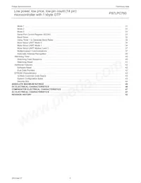 P87LPC760BDH Datasheet Page 3