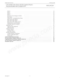 P87LPC761BN Datasheet Page 3