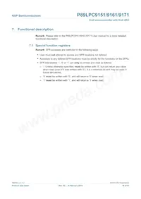 P89LPC9171FDH Datasheet Page 16