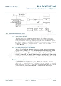 P89LPC931A1FDH Datenblatt Seite 20