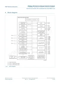 P89LPC9351FA Datenblatt Seite 4