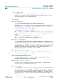 P89LPC938FHN Datasheet Page 19