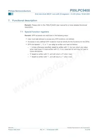 P89LPC9408FBD Datasheet Pagina 10