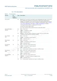 P89LPC972FN Datasheet Page 7