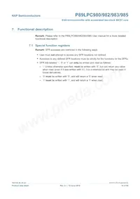 P89LPC985FDH Datasheet Page 14