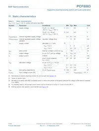 PCF8883T/1 Datasheet Page 11