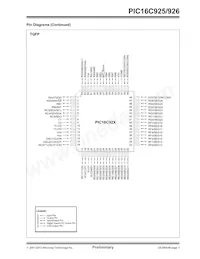 PIC16LC926T-I/PT Datenblatt Seite 3