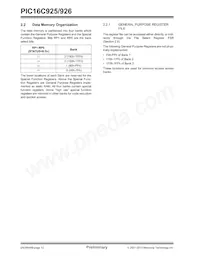 PIC16LC926T-I/PT Datasheet Page 12