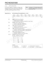 PIC16LC926T-I/PT Datasheet Page 20