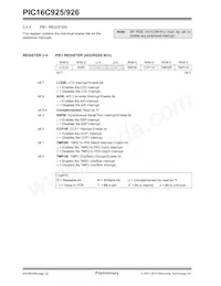 PIC16LC926T-I/PT Datasheet Page 22
