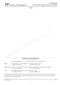 PT8A2512NE Datasheet Page 5