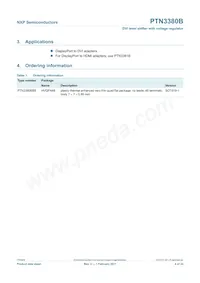 PTN3380BBS Datasheet Page 4