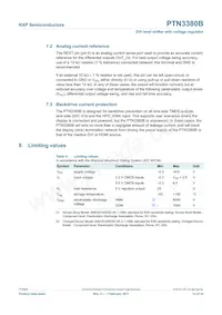 PTN3380BBS Datasheet Page 12