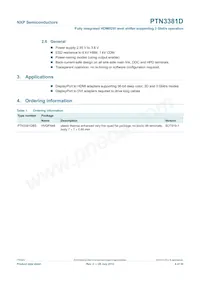 PTN3381DBS Datasheet Page 4