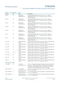 PTN3381DBS Datasheet Page 7
