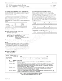 PXAG37KFBD Datasheet Page 18