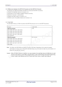 R5F1036ADSP#35 Datasheet Page 5