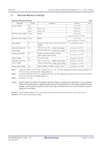 R5F11CCCMBG#U0 Datasheet Page 12