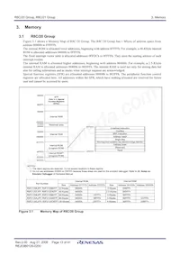 R5F2120CKFP#W4 Datasheet Pagina 15