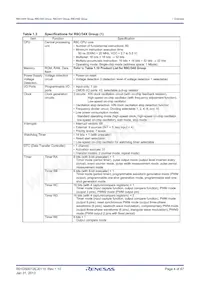 R5F21346WKFP#U0 Datasheet Pagina 4