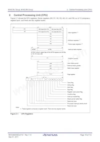 R5F35L36JFF Datasheet Pagina 19