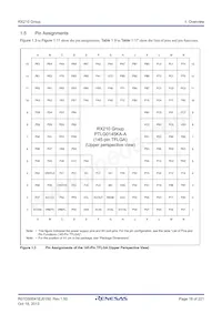 R5F52105BDFP#30 Datasheet Pagina 18