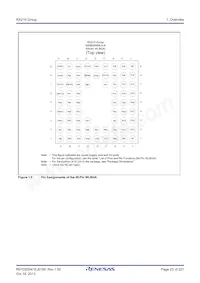 R5F52105BDFP#30 Datasheet Page 23