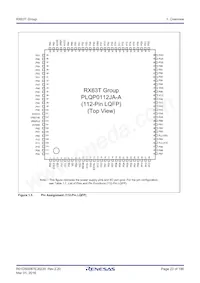 R5F563TEDDFB#V0 Datasheet Page 23