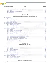 S912XDQ256F1MAG Datasheet Page 17