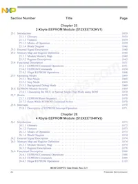 S912XDQ256F1MAG Datasheet Page 22