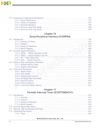 S912XHZ512F1CAL Datasheet Page 14