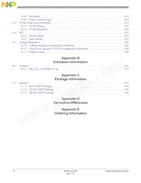 S9S12Q12J2VFAE1R Datasheet Pagina 16