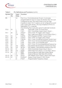 SAF-C161JI-LF CA Datasheet Pagina 13