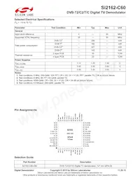 SI2162-C60-GM Datasheet Pagina 2