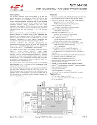 SI2164-C60-GM Datenblatt Cover