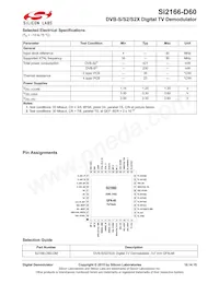 SI2166-D60-GMR Datasheet Page 2