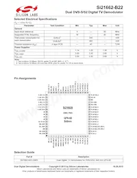 SI21662-B22-GM Datasheet Page 2
