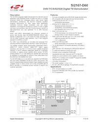 SI2167-D60-GM Datasheet Copertura