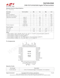SI2169-D60-GMR Datasheet Pagina 2